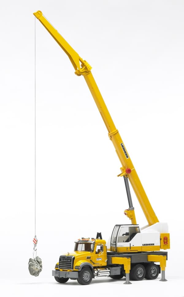 Mack Granite Liebherr BRUDER 02818 Profi-sarja 1:16