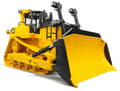 Miniatyrbild 2 av 8: Caterpillar Bandgående bulldozer BRUDER 02452 Profi-serie 1:16