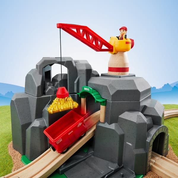 BRIO World - 33889 Guldgruva med kran
