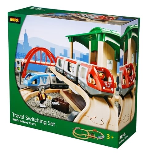 Brio World Stora Persontågsetet, Brio Träjärnväg