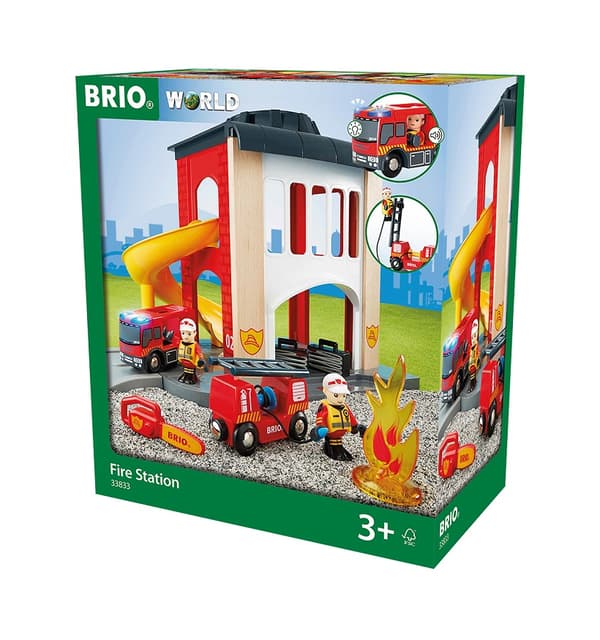 Brandstation, Brio Träjärnväg (33833)