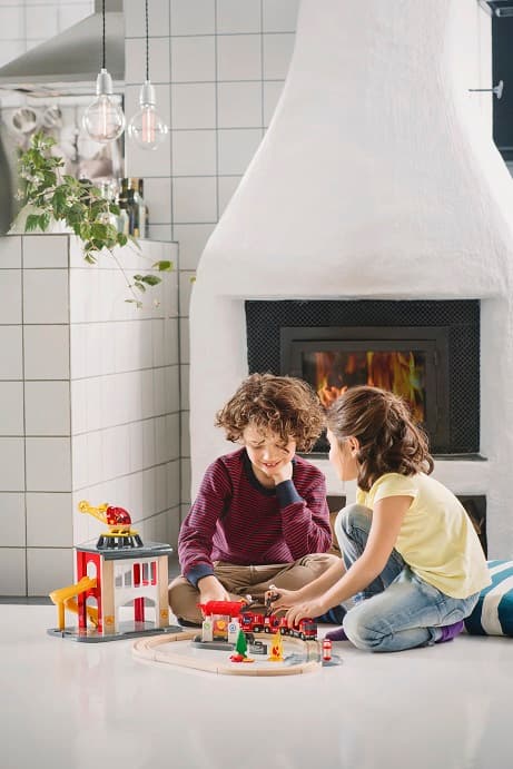 Brandstation, Brio Träjärnväg (33833)