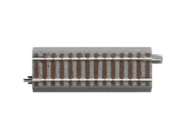 H0 Roco geoLINE (med ballast) 61120 Övergångsspår, rakt 100 mm 6 st