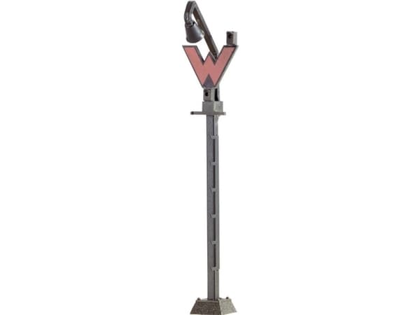 Viessmann 4519A H0-muotoinen signaali, jossa on valonheitin Myyntisignaalin rakennussarja DB