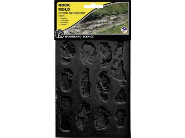 Woodland Scenics WC1246 Universel Kautschukform Bæk (L x B) 190 mm x 120 mm