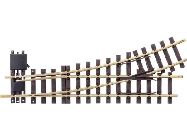 L16140 G LGB track Spår, vänster 440 mm 22,5 ° 1 st