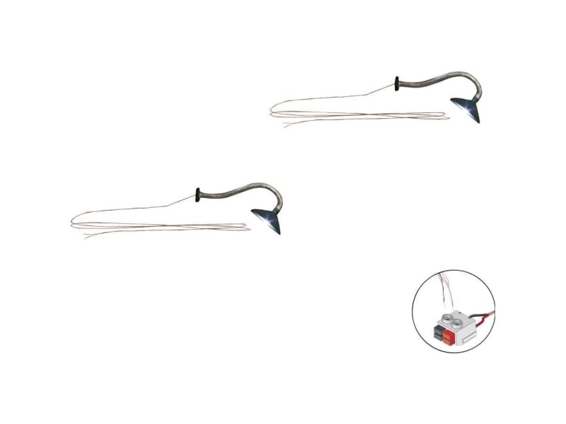 Woodland Scenics N Væglanterne enkel Færdig model 2 stk