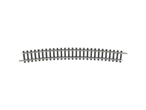 T14928 N Minitrix-skena Böjt spår 15° 526,2 mm 10 st
