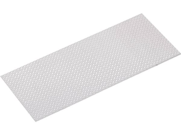 Reely ALU-RIFFELBLECH 300X170X1 MM Aluminium Riffelplade (L x B) 300 mm x 170 mm 1 mm 1 stk