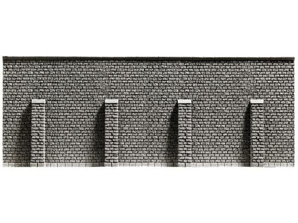 NOCH Retaining Wall, TT (1:120), Grå