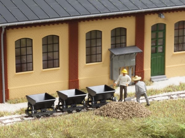 Auhagen 41702, HO (1:87), Musta, 3 kpl