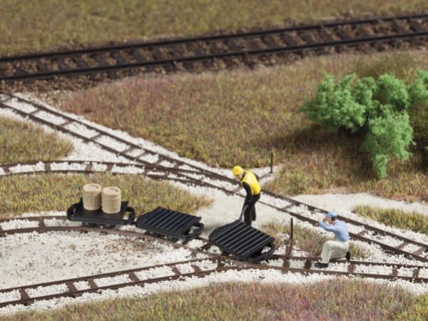 Auhagen 41702, HO (1:87), Musta, 3 kpl