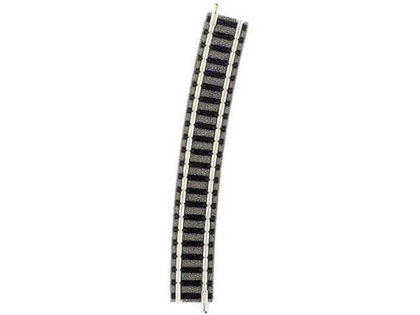 9136 N Fleischmann piccolo (med ballast) Kurvspår 15 ° 430 mm 1 st