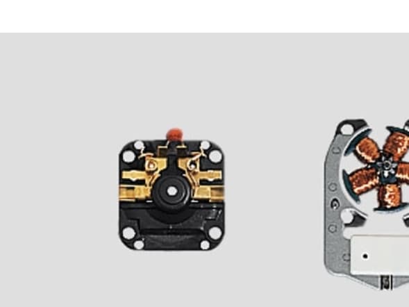 Märklin High-Efficiency Motor, HO (1:87), Musta, Harmaa, 2 kpl