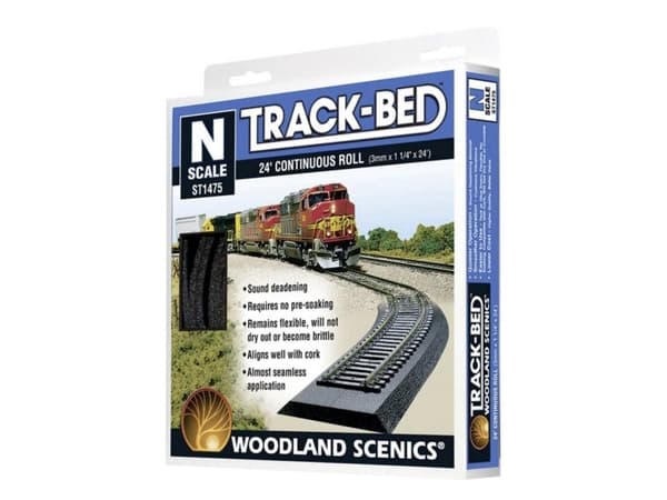 Woodland Scenics WST1475 N Sporunderlag (L x B x H) 7300 x 32 x 3 mm