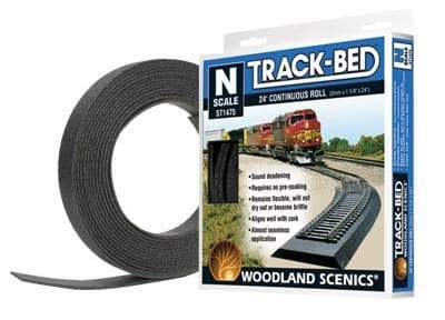 Woodland Scenics WST1475 N Sporunderlag (L x B x H) 7300 x 32 x 3 mm