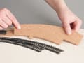 Miniatyrbild 4 av 5: NOCH Cork Track Bed, Brun