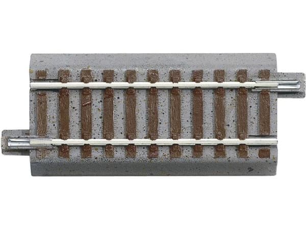 H0 Roco geoLINE (med ballast) 61112 Lige spor 76.5 mm 6 stk