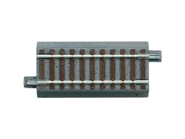 H0 Roco geoLINE (med ballast) 61112 Lige spor 76.5 mm 6 stk