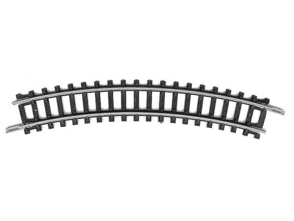 T14912 N Minitrix-skena Böjt spår 30° 194,6 mm 10 st