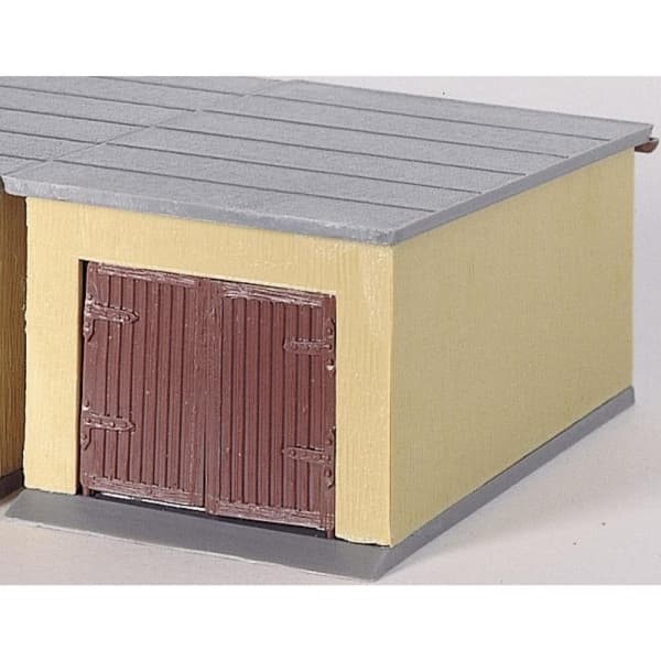 Auhagen H0 garage, demonterbart Byggnadssats