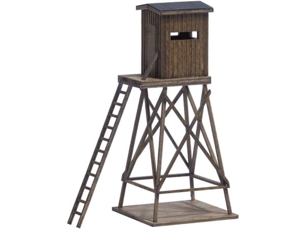 Busch BUSCH BUSCH JAEGER 1496 H0 skjutningstorn av äkta trä Byggsats