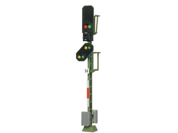 Viessmann 4014 H0 Ljudsignal Med varningssignal Blocksignal Komplett modell DB