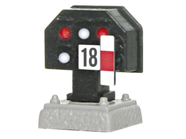 Viessmann 4018 H0 Ljudsignal Lågspårig barriärsignal Färdig modell DB