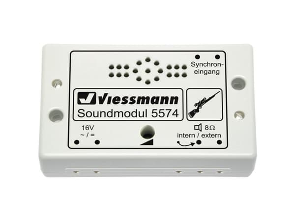Viessmann Modelltechnik 5574 Lydmodul Jagt Færdigkomponent