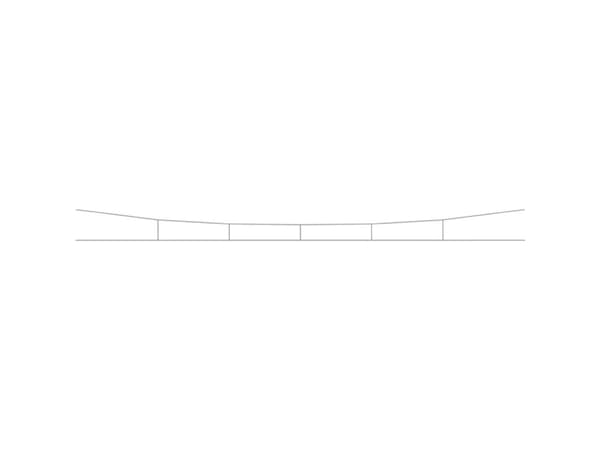 Viessmann 4157 H0 Catenary Universal 360 mm 3 stycken