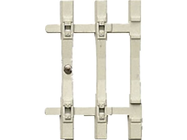H0 RocoLine (ilman painolastia) 42601 Ratapölkyn päätykappale 12 kpl