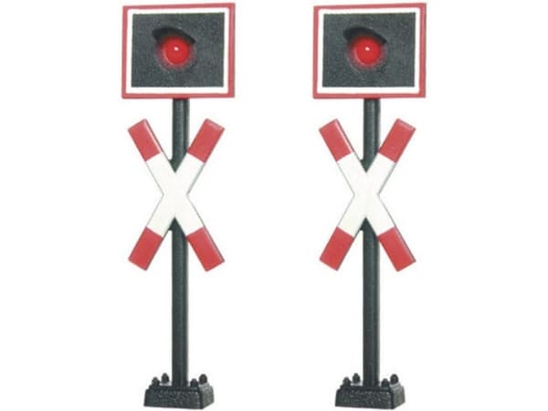 Viessmann 5058 H0 Set med 2 kors av Sankt Andreas-korset Färdig modell