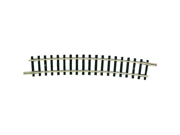 22226 N Fleischmann-räl (utan ballast) Bockat spår 15° 362,6 mm