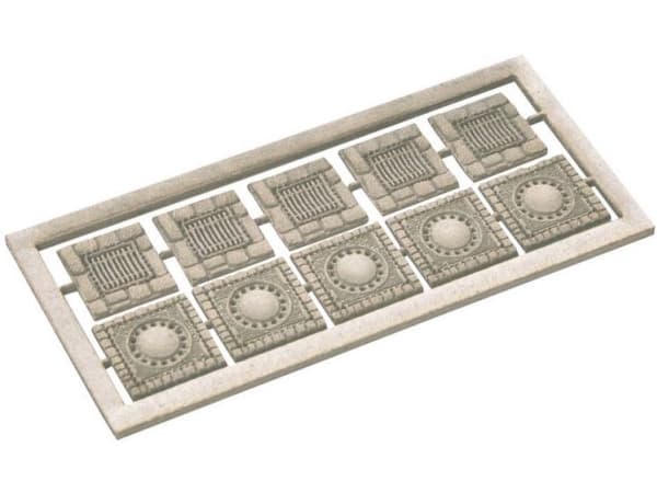 MBZ 80087 H0 avlopp Lasercut