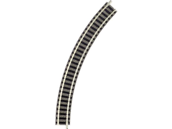 9120 N Fleischmann piccolo (med ballast) Kurvat spår 45 ° 192 mm 1 st