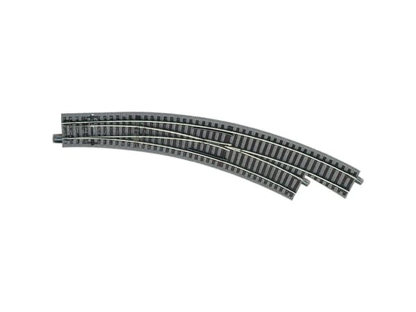 H0 Roco geoLINE (med ballast) 61155 Böjd spårväxel, höger 1 st