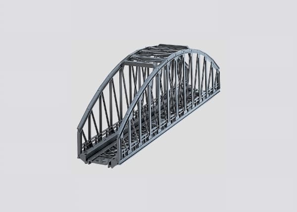 Märklin Arched Bridge, HO (1:87), 15 vuosi/vuosia, Harmaa, 1 kpl Harmaa