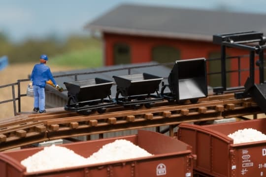 Auhagen 43702, TT (1:120), Musta, 3 kpl