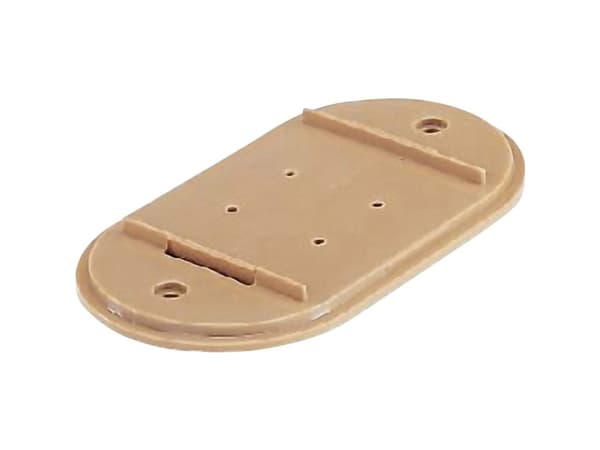 Märklin bunnplate. Målestokk: HO (1:87), Anbefalt alder i år (min.): 15 år, Merkekompatibilitet: Märklin, Produktfarge: Beige (07250)