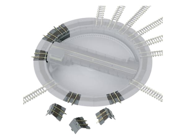 Märklin Expansion Set for the Turntable, 15 År, Svart, Vit