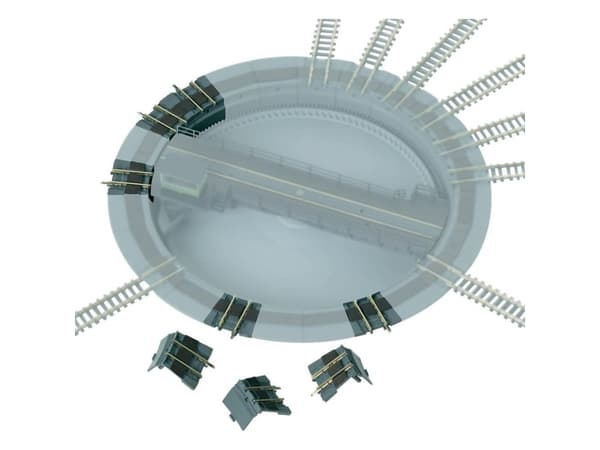 Märklin Expansion Set for the Turntable, 15 År, Svart, Vit