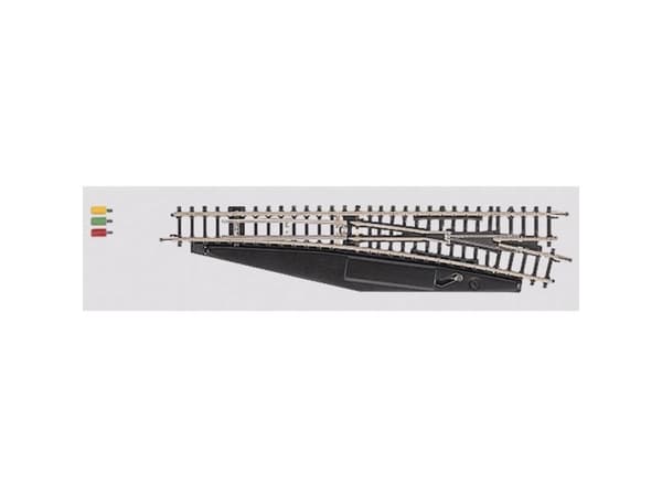 Märklin Electric Right Turnout, 15 år, Sort, Gult