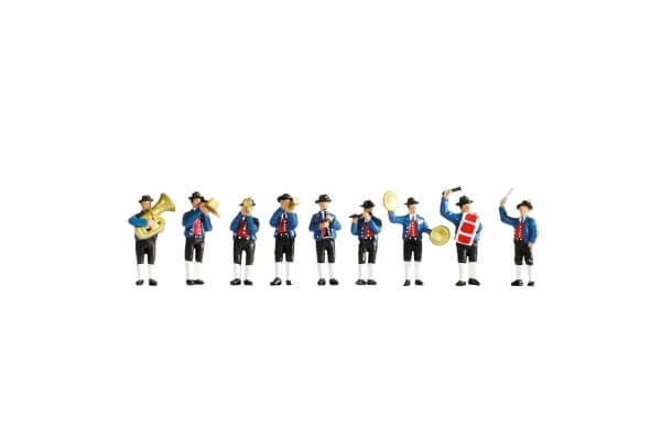 NOCH Event Stage with micro-sound Brass Band, HO (1:87)