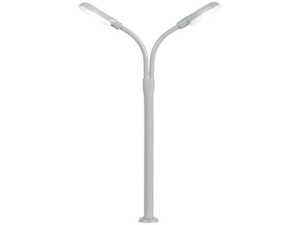 Viessmann Modelltechnik N Halvbueformet lysmast dubbel Færdig model 6495 1 stk
