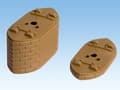 Miniatyrbild 2 av 5: NOCH 21410, Beige, 5 styck
