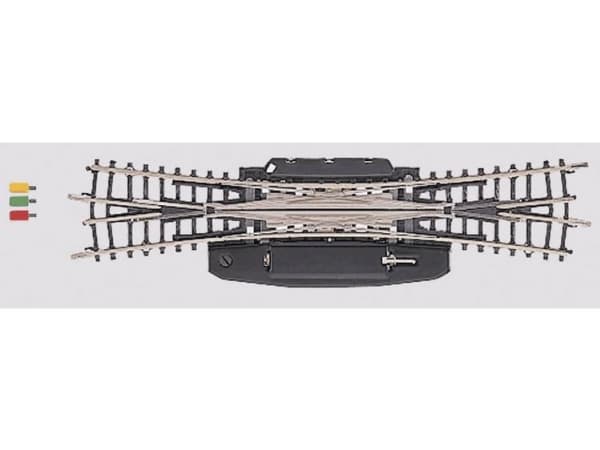 Märklin Double Slip Switch, 15 år, Sort, Gult