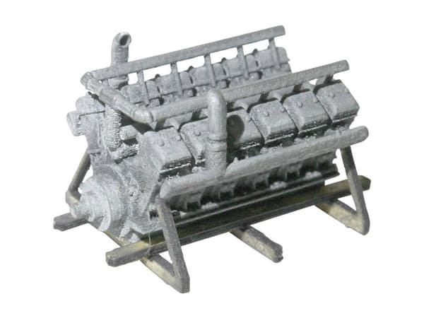MBZ 34268 N BR V 200 motorblok 3D-udskrivningsmodel
