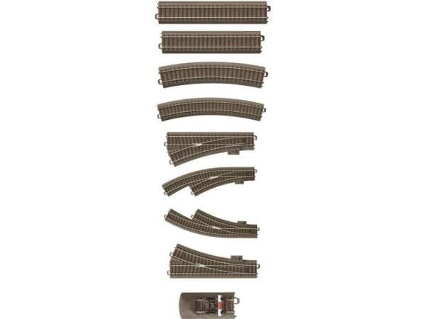 H0 Trix C-spår T62900 Förlängningssats 1 Set