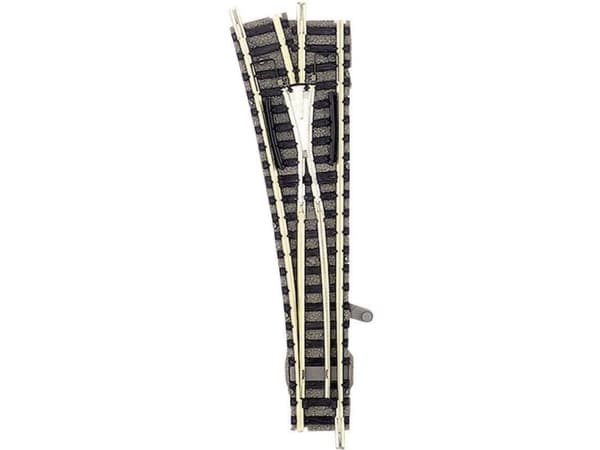 9178 N Fleischmann piccolo (med ballast) Spor, Venstre 111 mm 15 ° 430 mm