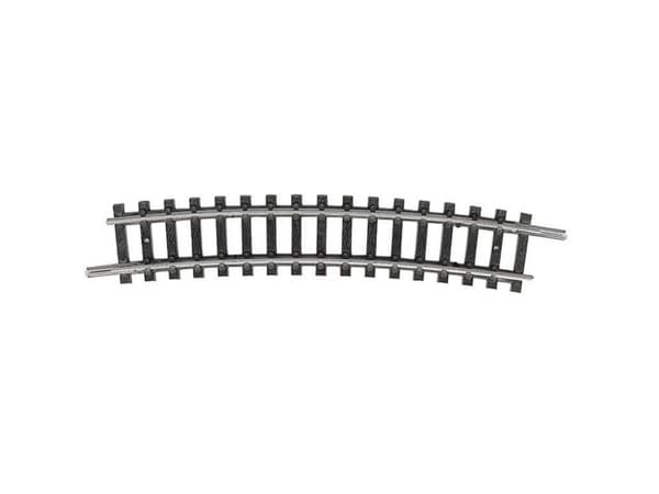 T14917 N Minitrix-skena Böjt spår 15° 329 mm 10 st